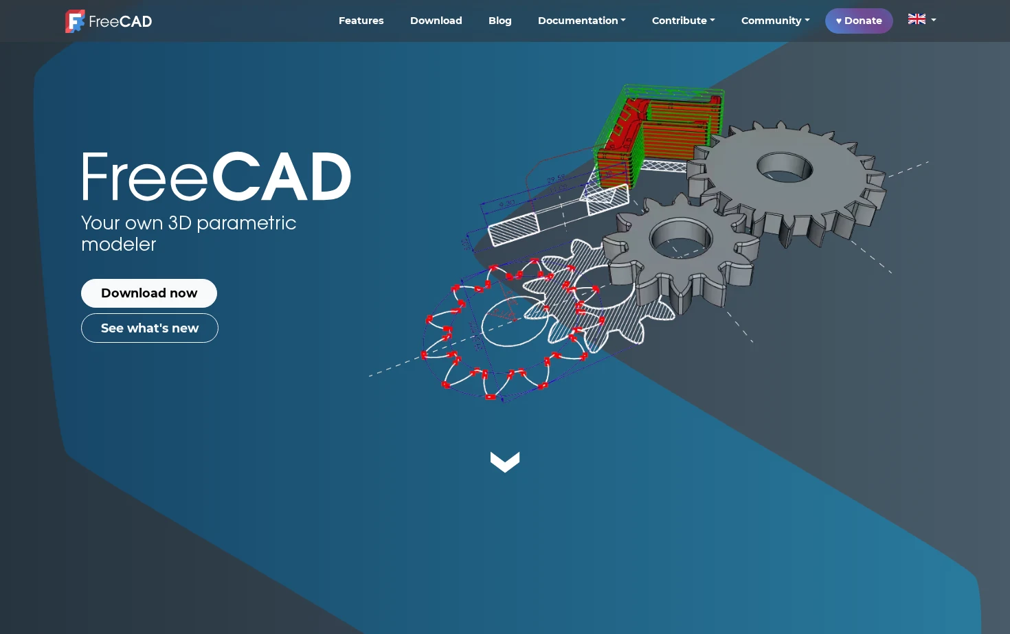 FreeCAD 页面快照